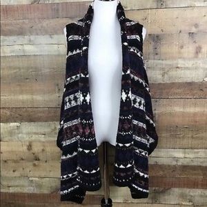 Ann Taylor Loft Alpaca Wool High Low Sweater Vest